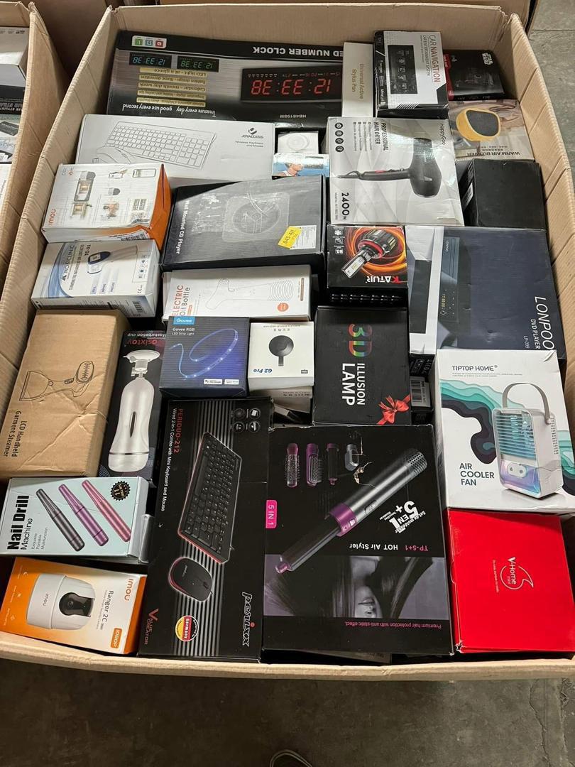 Wholesale mixed electronics pallets